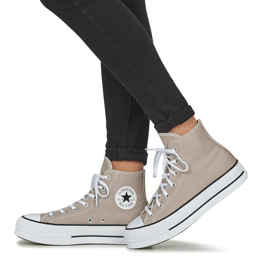 Converse - CHUCK TAYLOR ALL STAR LIFT PLATFORM SEASONAL COLOR - Beige