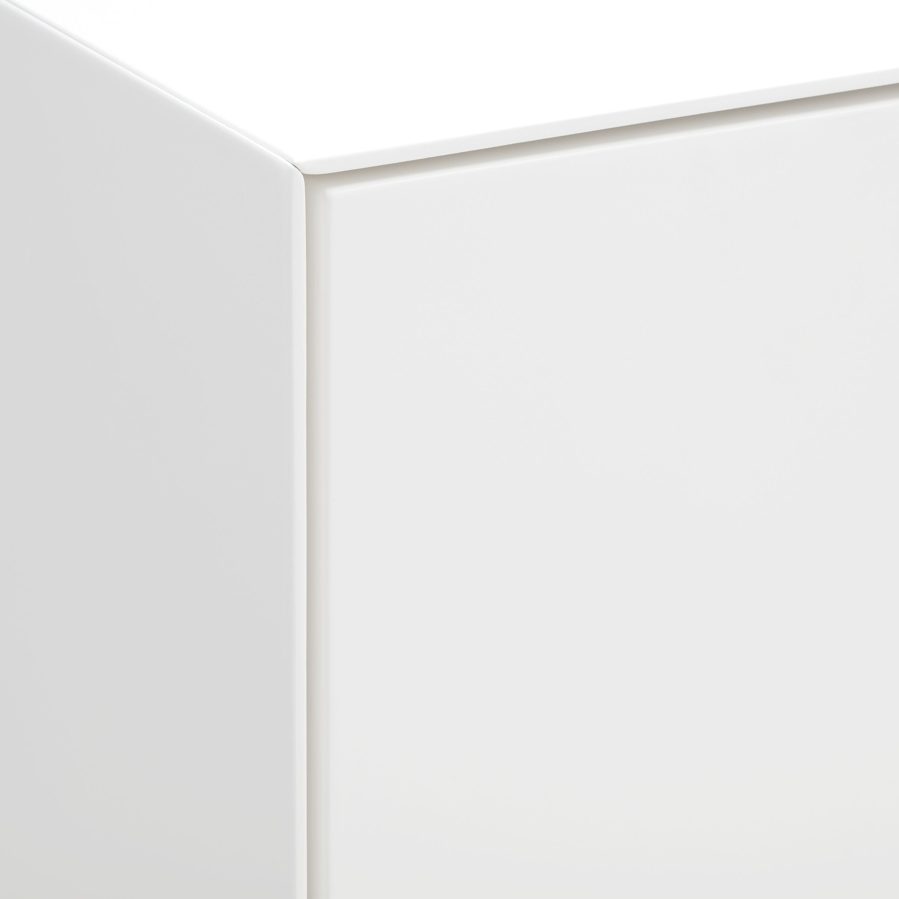 LUX Lowboard - Weiss / B: 180.0 cm x T: 46.0 cm x H: 68.0 cm