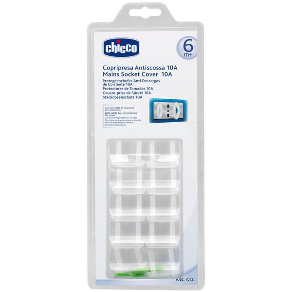 Chicco Protector de Tomadas - 10 Peças