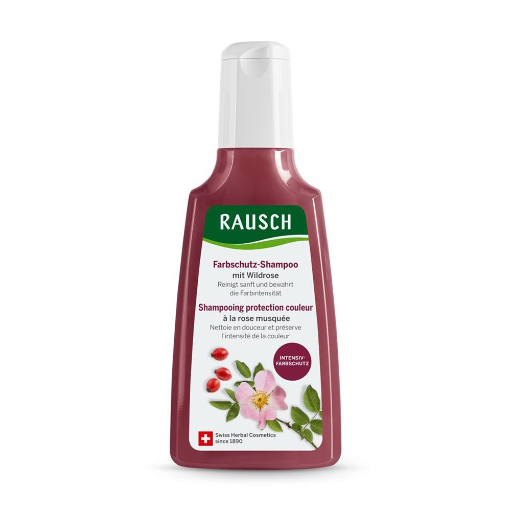 RAUSCH Farbschutz-Shampoo<br>200 ml, mit Wildrose