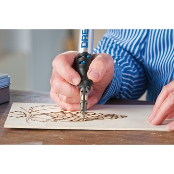 Dremel graveerpen accessoiresset VersaTip voor pyrografie 204 houtbranden - 4-delig