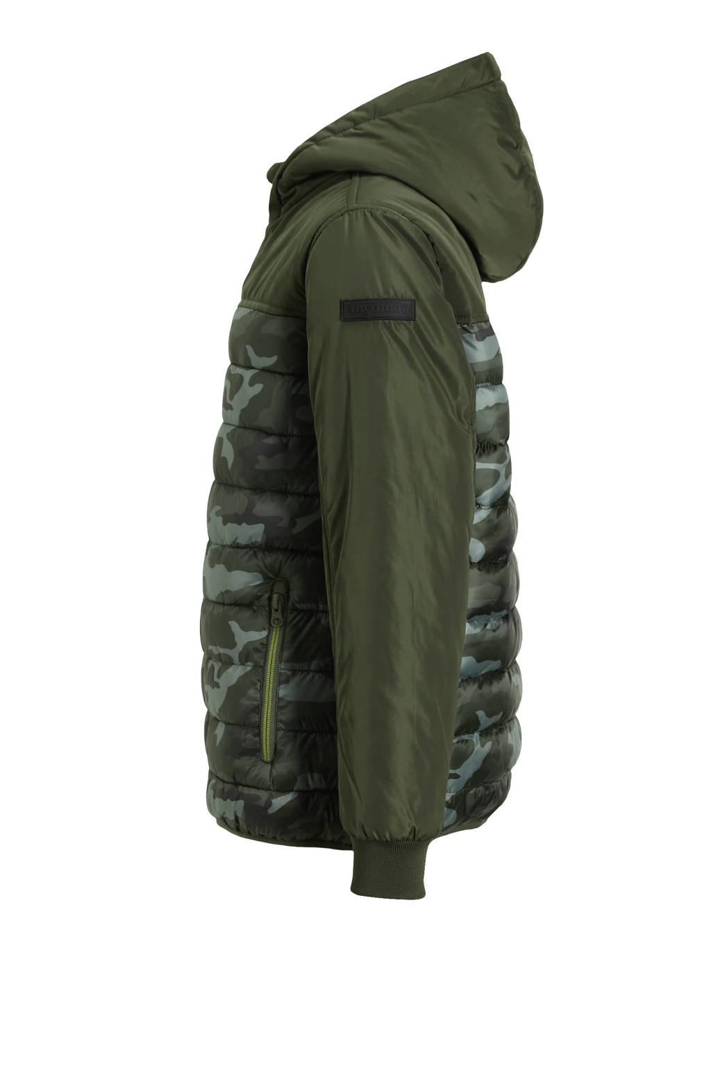 anytime softshell jas camo / khaki