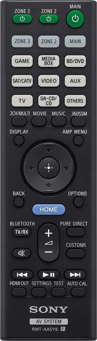 Sony TA-AN1000   Planet M 5.1 Noir   CL250 (25 m)   Arran Sub (3 m) Chaînes Grand Spectacle