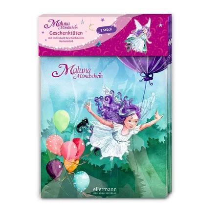 Oetinger Maluna Mondschein Geschenktüten, 8 Stück
