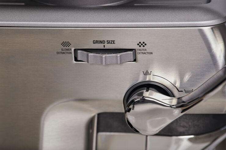 SAGE The Barista Express Impress Brushed Steel Brushed steel