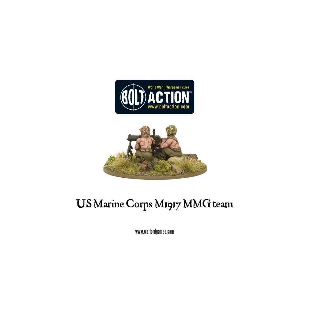 Bolt Action - USMC M1917 MMG Team