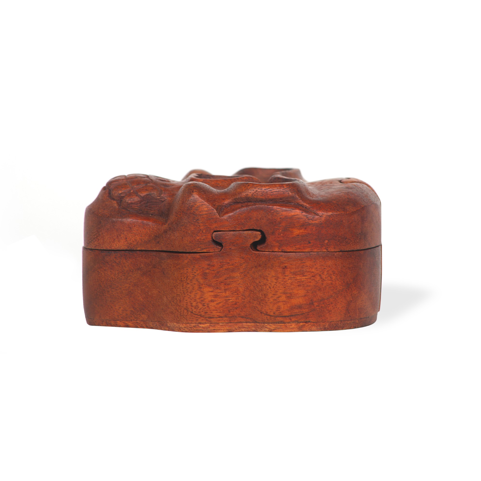 Secret Box 'Skull' S, natur, T 8 cm, B 12 cm, H 7 cm von fischer's lagerhaus