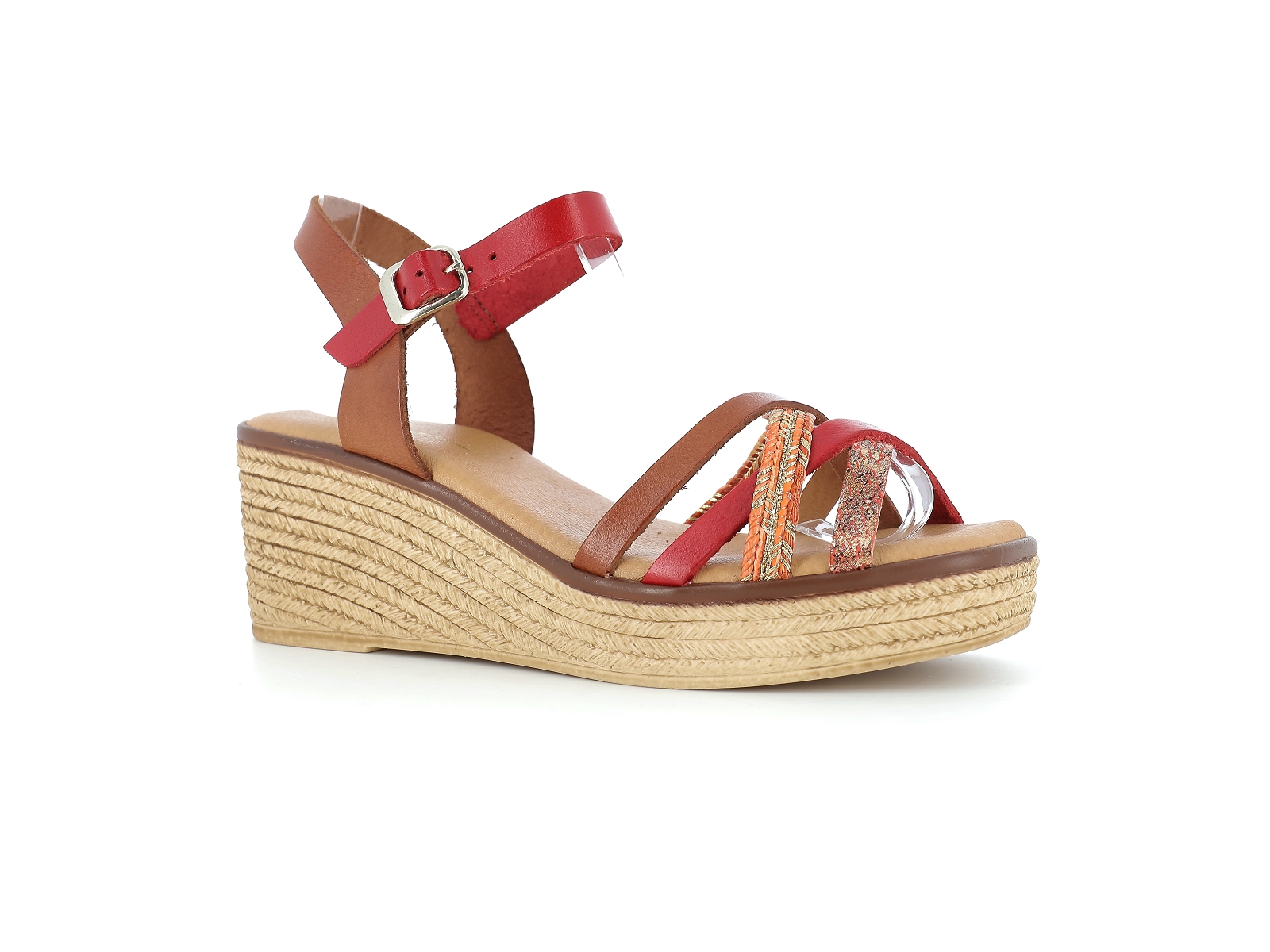 Xapi-97701 Cuir Multi-Marron