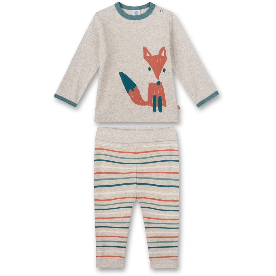 Sanetta Schlafanzug Fuchs beige