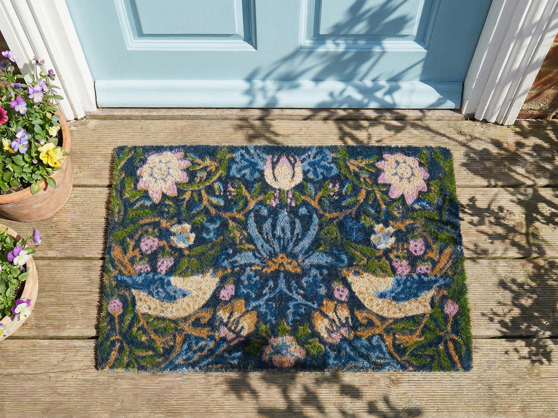 Deurmat SAKESAR Meerkleurig 40 x 60 cm Kokos