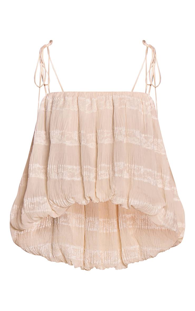 Amande Ensemble Coordonné Top Bouffant Froncé