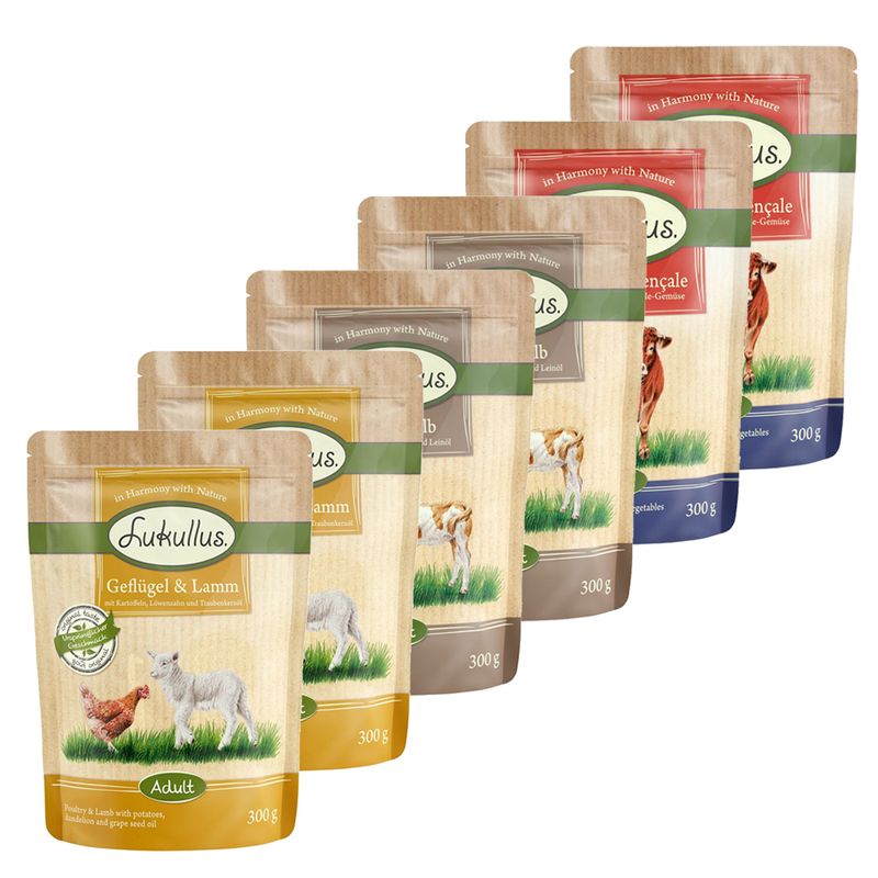 Offre d'essai mixte Lukullus sans céréales