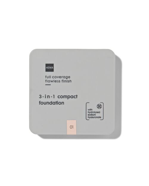 3-in-1 fond de teint couvrance totale 01