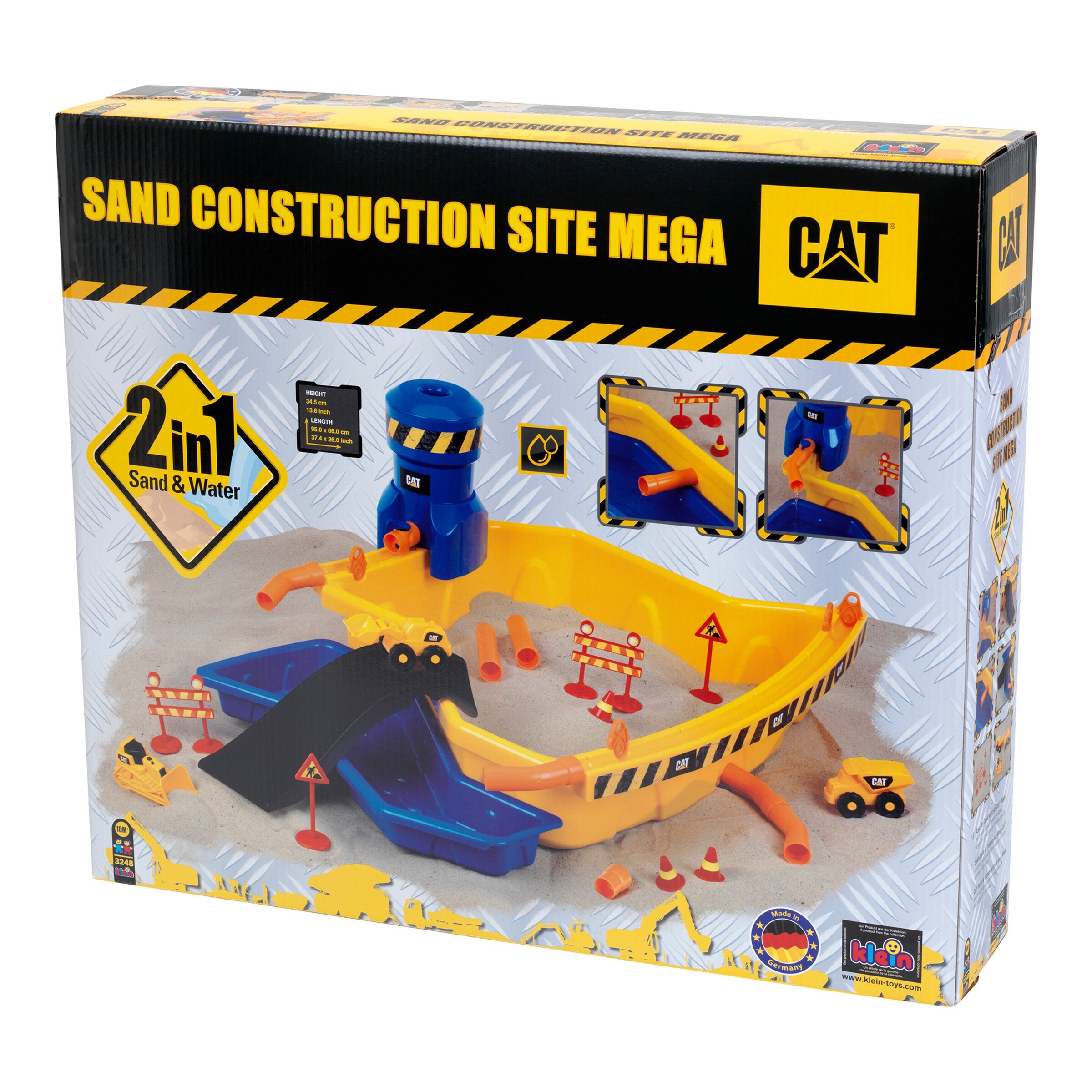 Theo Klein Cat® Sandbaustelle Mega