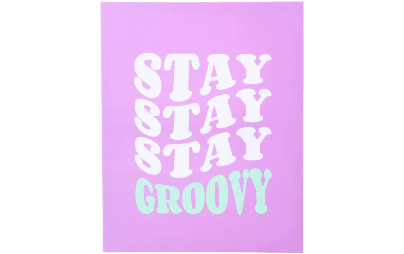 Poster Groove 40 cm x 50 cm, PappelKunstdruck-Poster