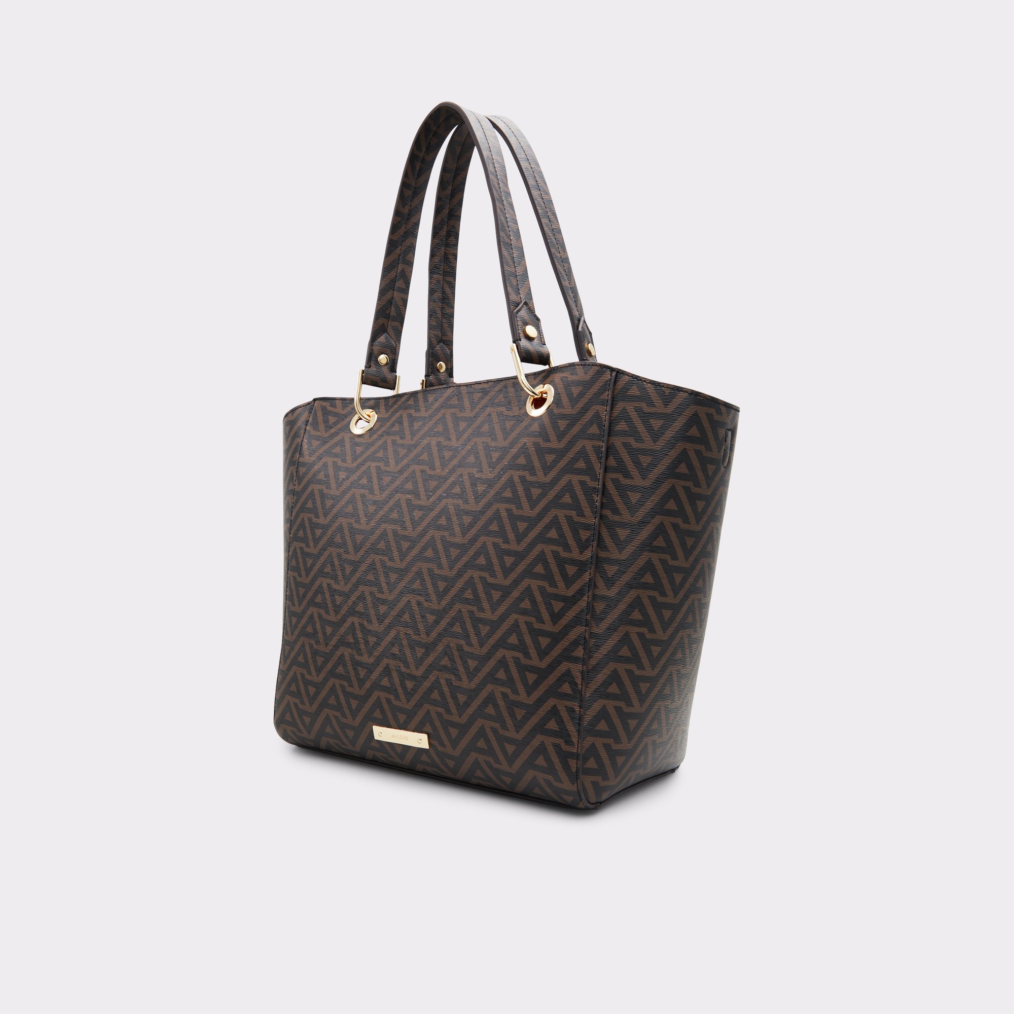 Marcelinee Brown Overflow Women Tote Bags