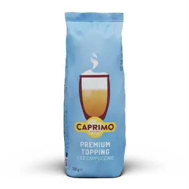 Cappuccino Caprimo Premium Topping 750g - (10 poser x 750g/karton)