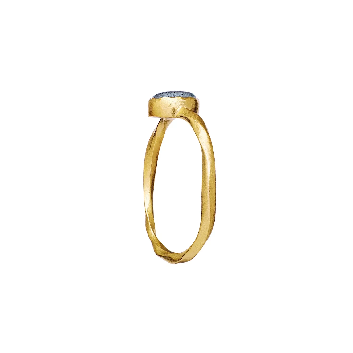 Maanesten Doris Ring 18 kt. Forgyldt Sølv 4810a