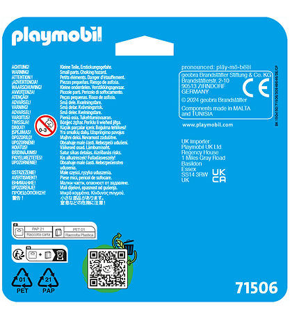 Playmobil DuoPack - Sanitäter mit Patient - 71506 - 6 Teile