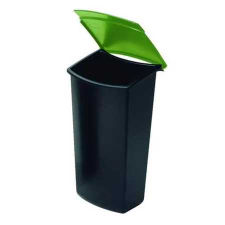 HAN Abfalleinsatz, 3 l, für MONDO, PS, schwarz mit grünem Deckel