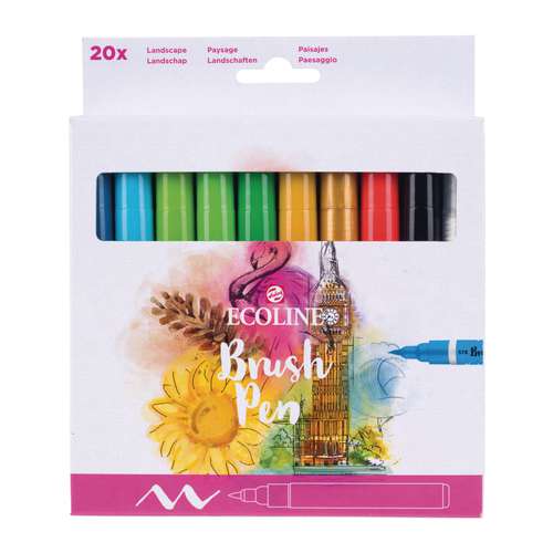 Talens ECOLINE® Brush Pen Marker Basic-Sets