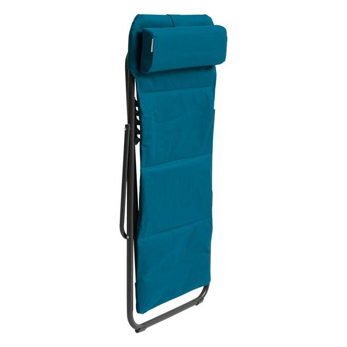 Chilienne de jardin pliante JUBBA Bleu canard & Graphite