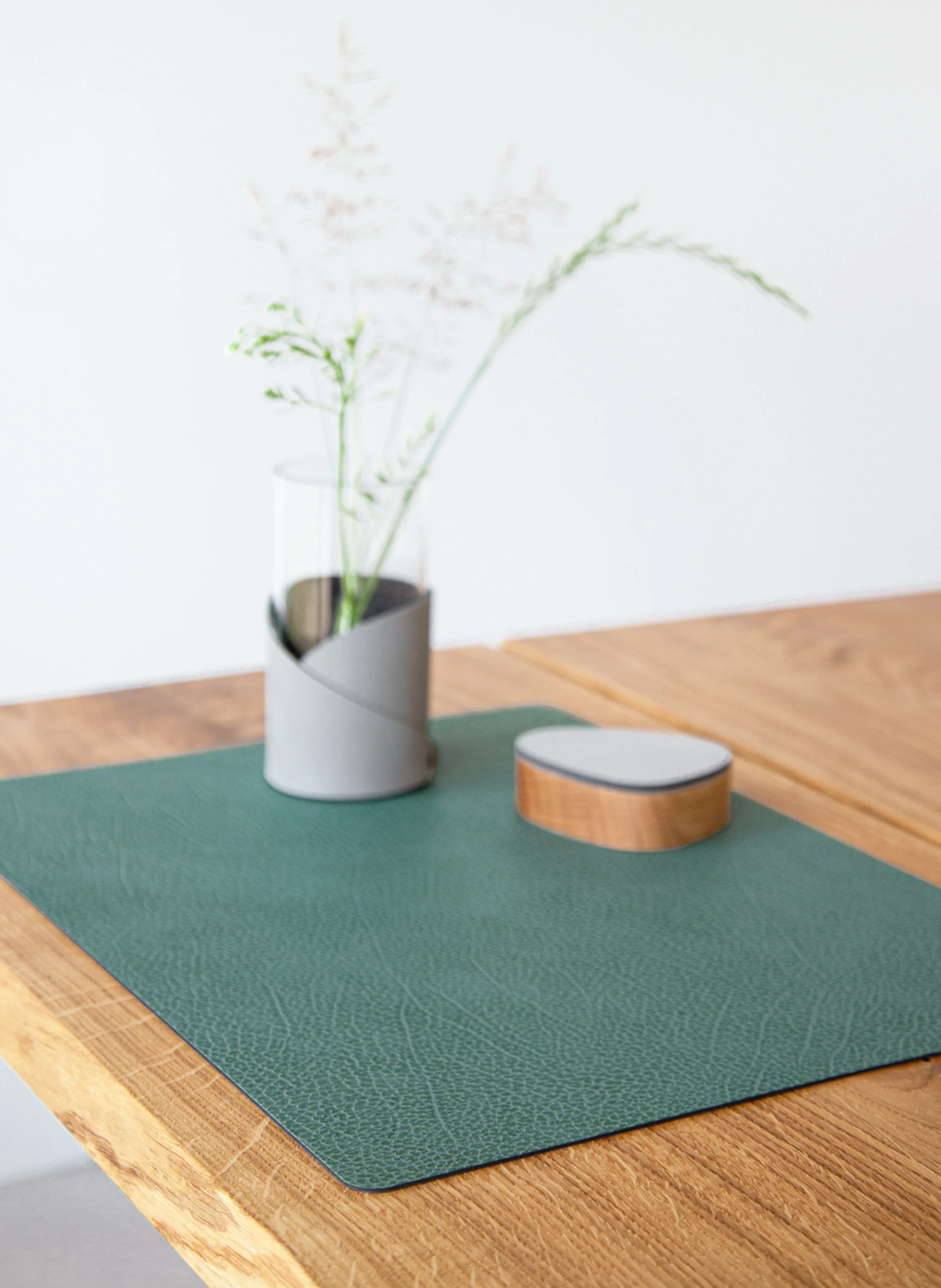 LINDDNA Tischset SQUARE L aus Leder