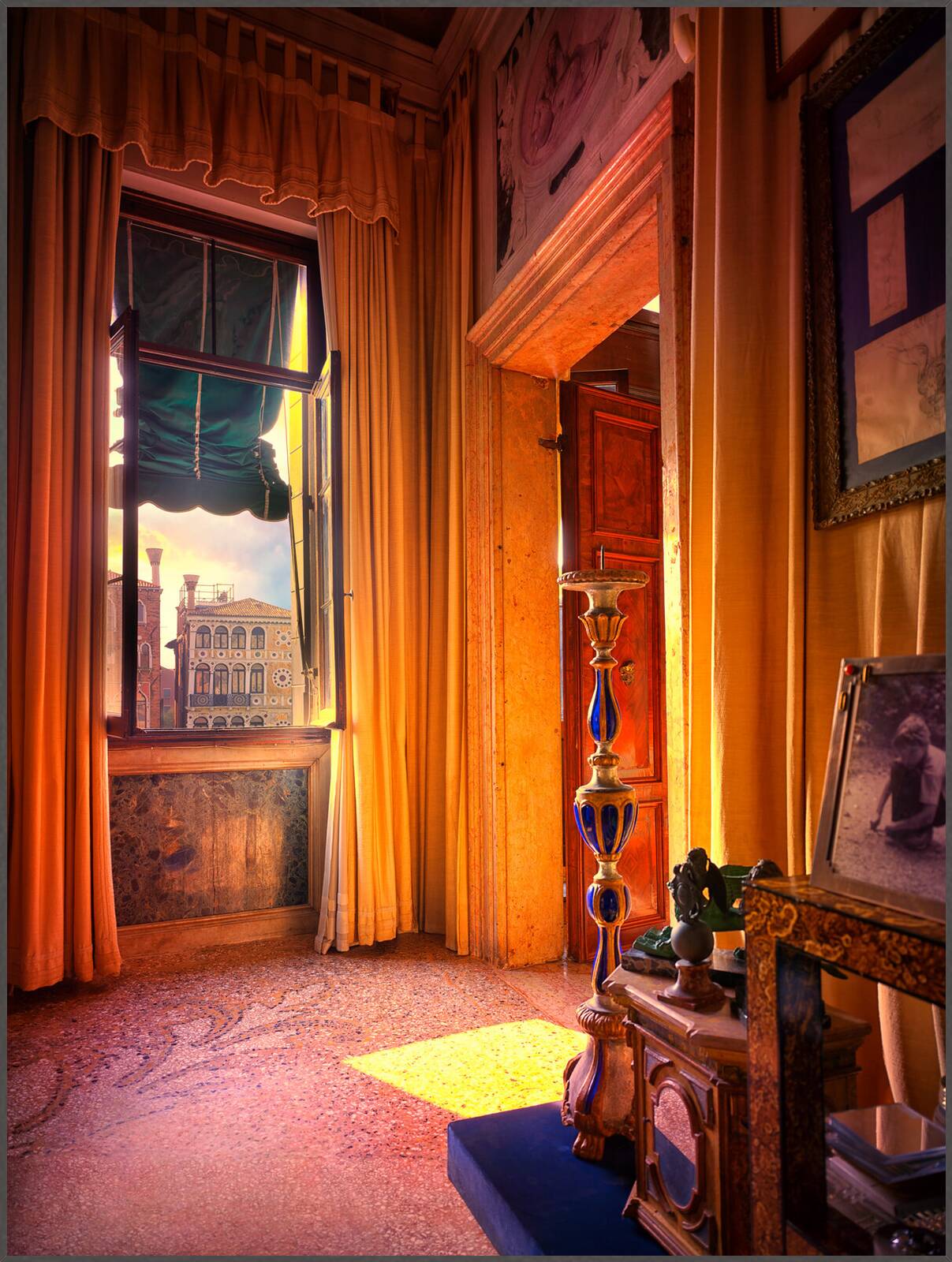 Palazzo Barbarigo V by Werner Pawlok - Limited Edition. Edition of: 150. Signed.