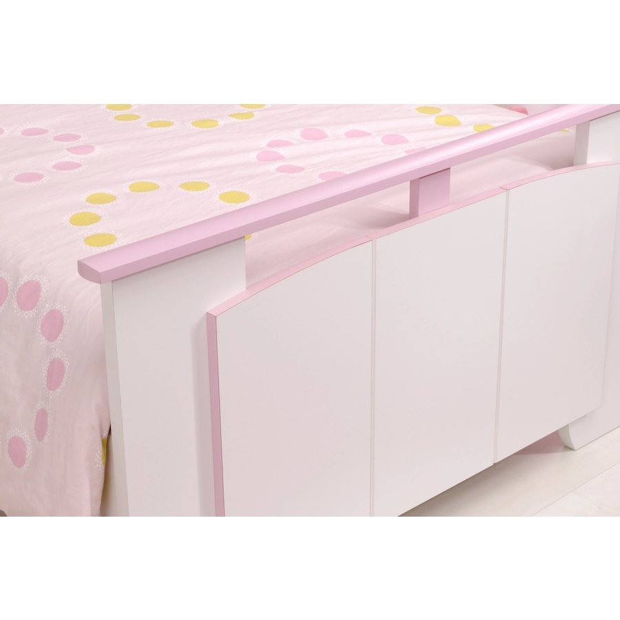 Parisot Kinderzimmer-Set 3-tlg. Biotiful 3 Rosa-Weiß Weiß  Rosa