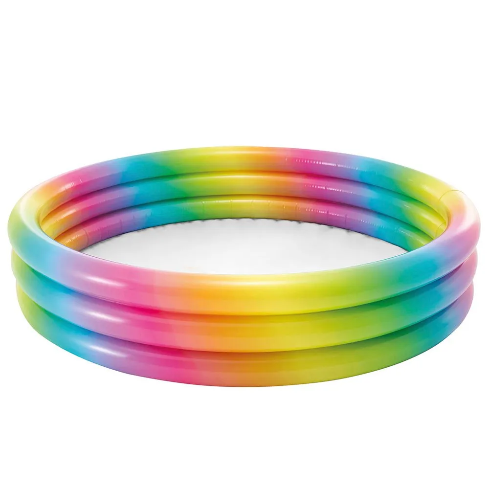 Intex Pool mit Wilder Geometrie