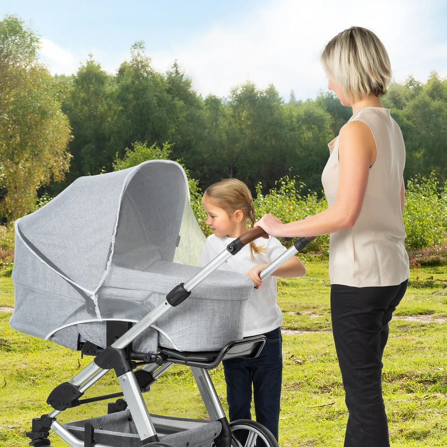 reer BiteSafe Insektenschutz für Kinderwagen weiß