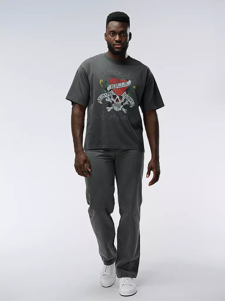 ED HARDY T-Shirt LOVE KILLS SLOWLY schwarz