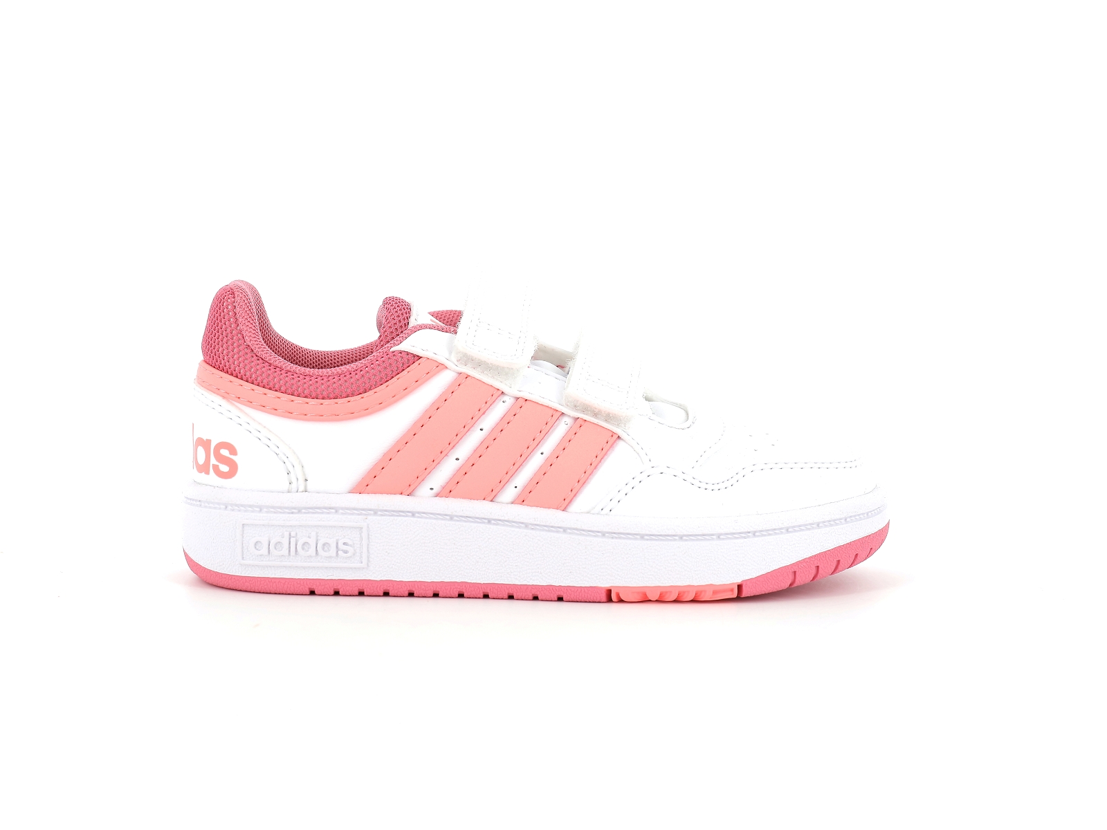 Adidas-GW0434 Synthétique Blanc Rose