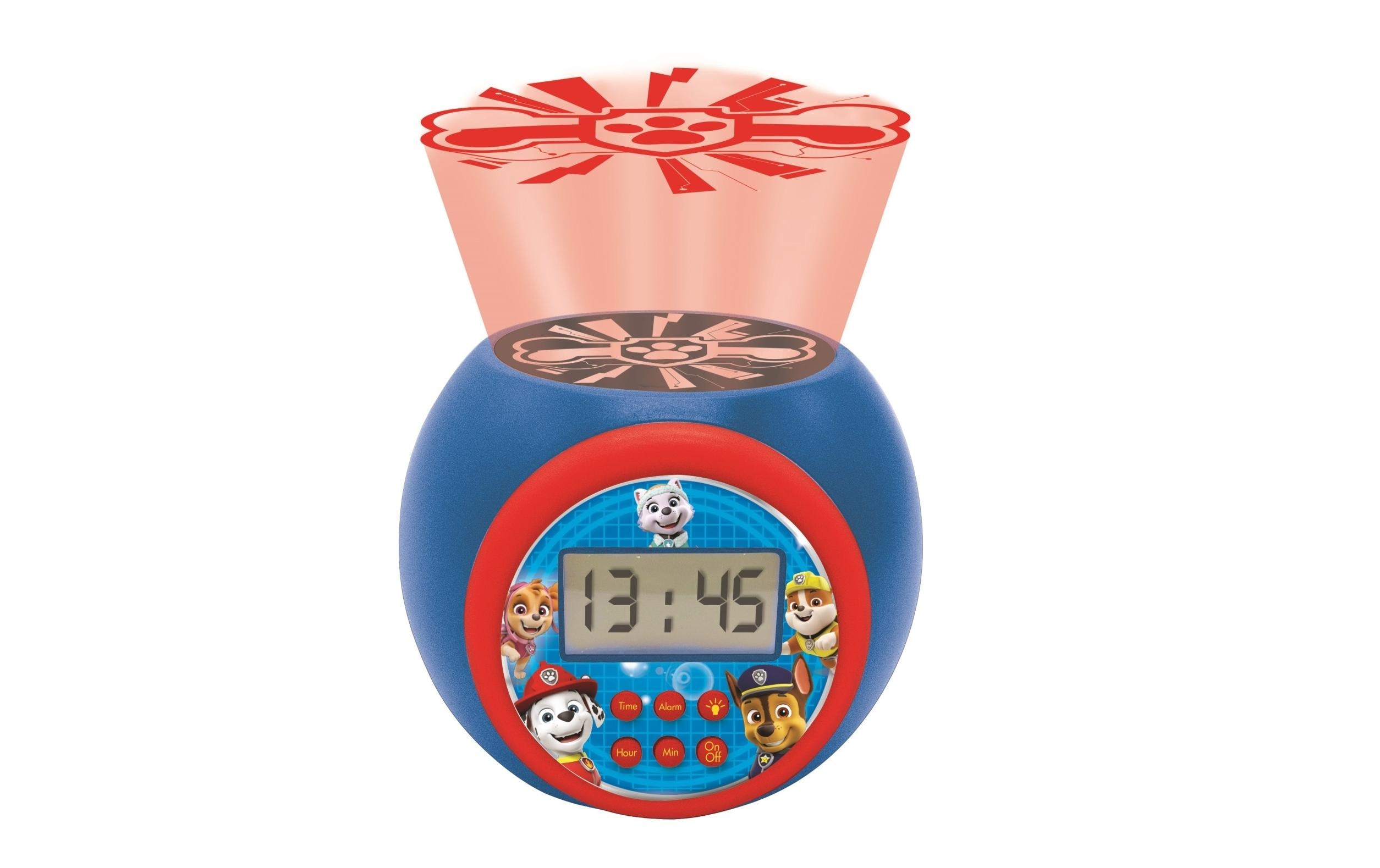 Paw Patrol ProjektionsweckerDigitaler Wecker mit Projektionsanzeige und verschiedenen Funktionen