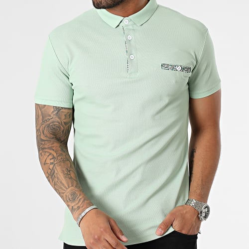 Polo Manches Courtes 151 Vert Clair