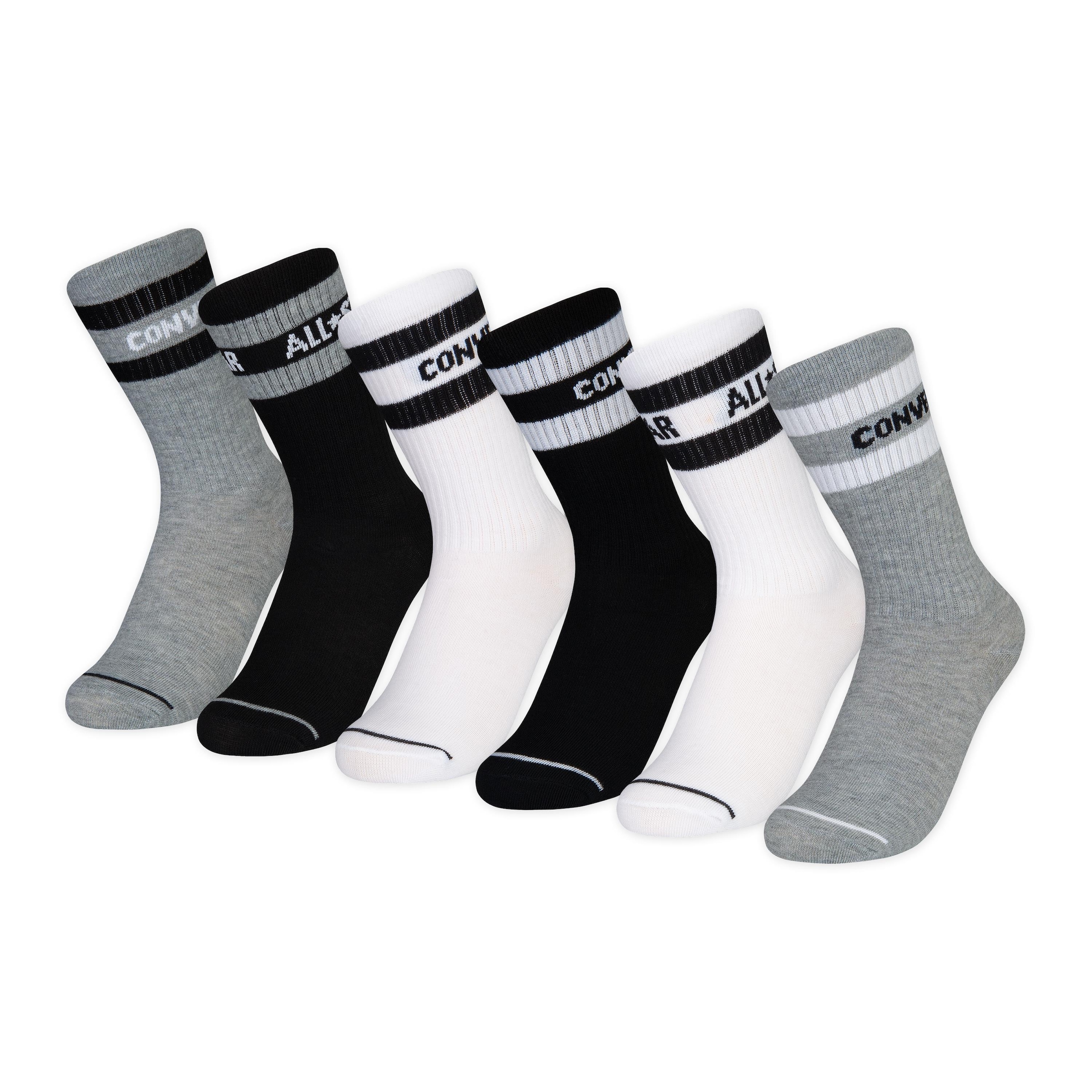 Converse Socken »CHN BASIC WORDMARK CREW 6PK« 6 Stk. tlg. für Kinder