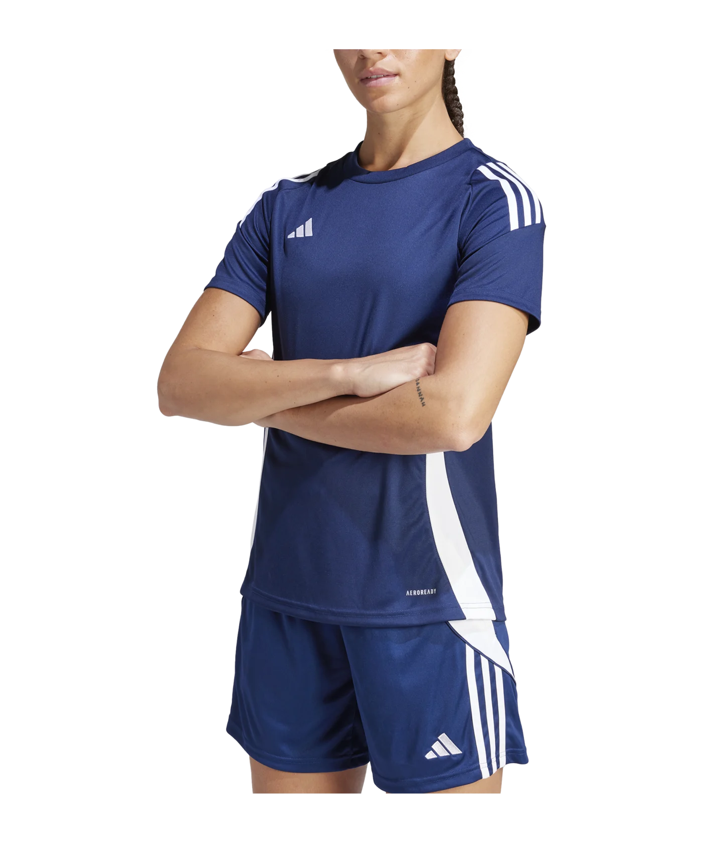 adidas Tiro 24 Trikot Damen Blau Weiss
