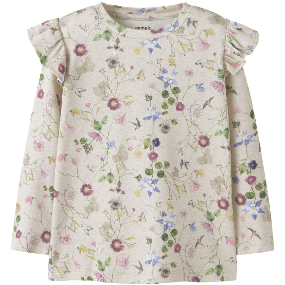 Køb Name It Peyote Melange Nmffalca Ls Top