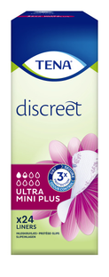 TENA Discreet Ultra Mini Plus Inlegkruisjes 24ST