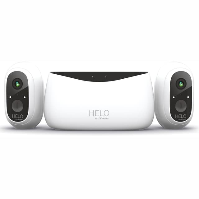 HELO IP-kamerasæt 1080p Indendørs / udendørs trådløs.