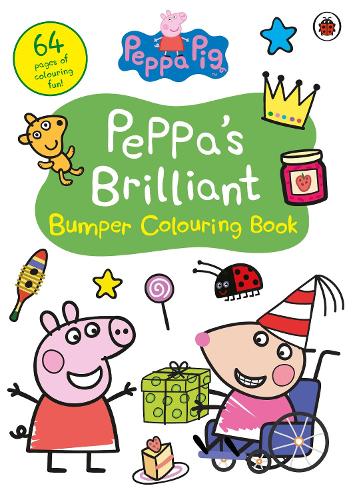 Peppa Pig: Peppa's Brilliant Bumper Colouring Book - Peppa Pig (Paperback)