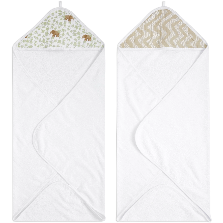 aden+anais™ Kapuzenbadetuch 2er-Pack Tanzanie
