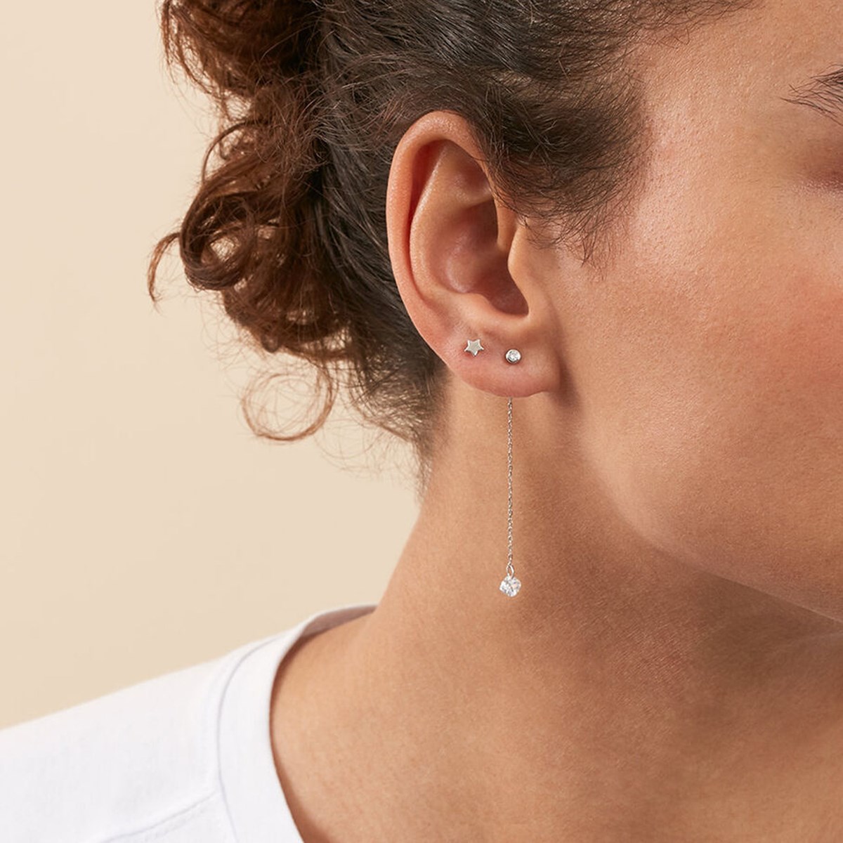 Piercing Agatha mini étoile argent Starry