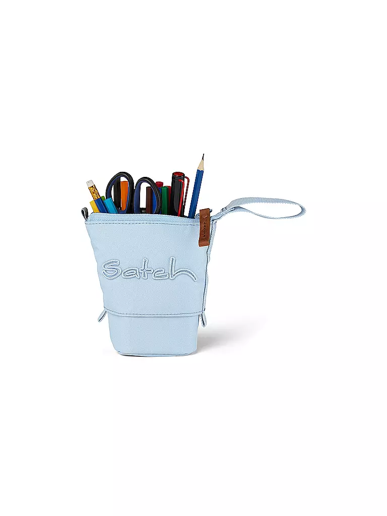 SATCH Federmappe Pencil Slider Nordic Ice Blue hellblau