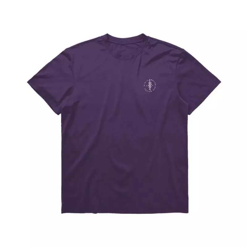 Tee shirt MYSTIC The Serpent Tee Deep Purple