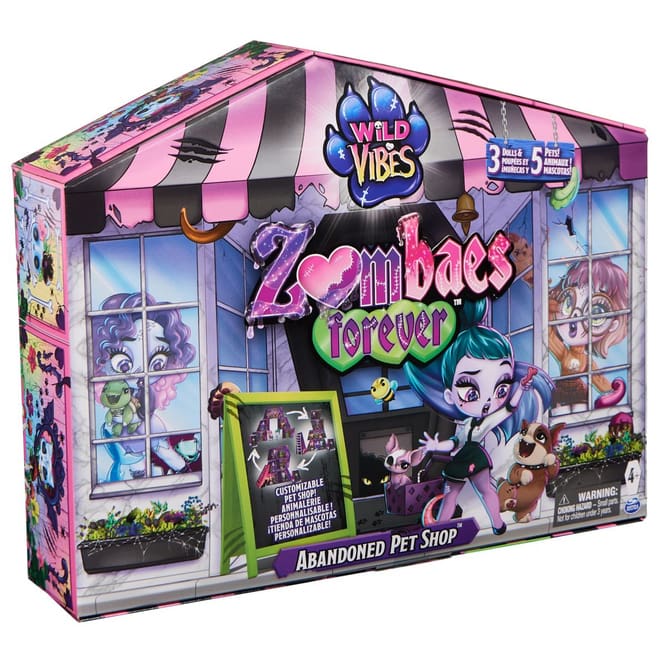 Zombaes Forever - Verlassene Zoohandlung - Spielset