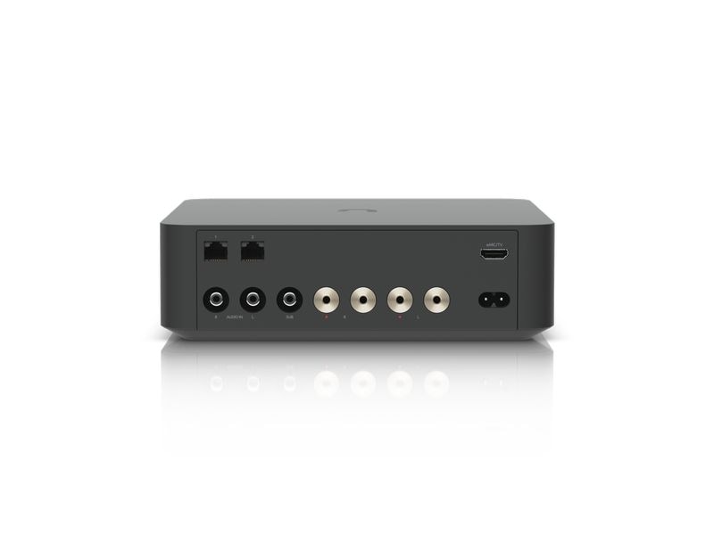 Ubiquiti Verstärker PowerAmp Schwarz Hochwertiger Lautsprecherverstärker für nahtloses Multi-Zonen-Audio-Streaming und räumliche Klangerlebnisse