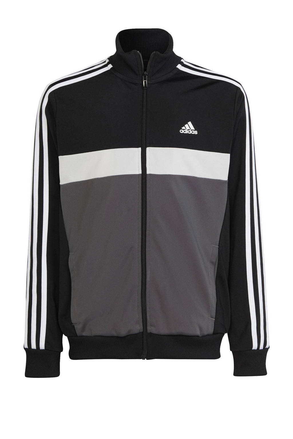 adidas trainingspak Tiberio zwart/grijs