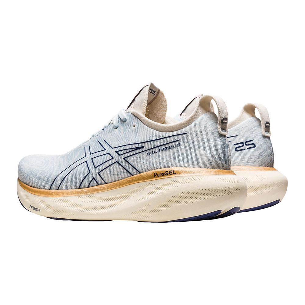 Asics GEL-NIMBUS 25 - Chaussures running Femme sky/cream