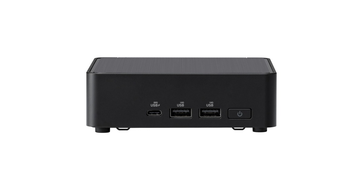 ASUSNUC 14 Pro Slim Kit RNUC14RVKI300002I barebone  (Zwart | Core 3 100U | Intel Graphics)